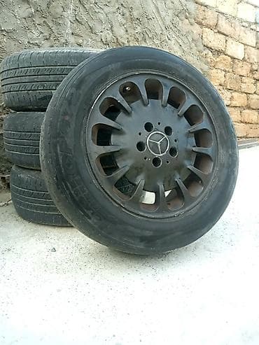 диски на мерс 140: Колесо Mercedes-Benz 225 / 60 / R 16, 5 Болтов — 2