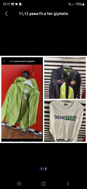 Dəstlər: Jaket, Uniseks, 10 - 12 yaş, Defacto — 10