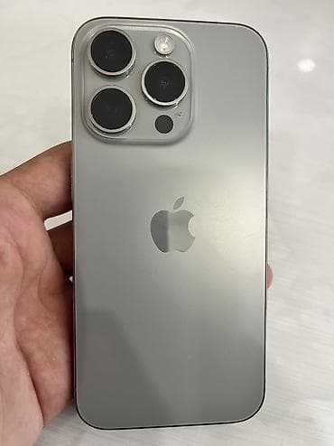 IPhone 15 Pro, 256 GB, Natural Titanium, Simsiz şarj, Face ID lalafo.az -da IPhone 15 Pro, 256 GB, Natural Titanium, Simsiz şarj, Face ID