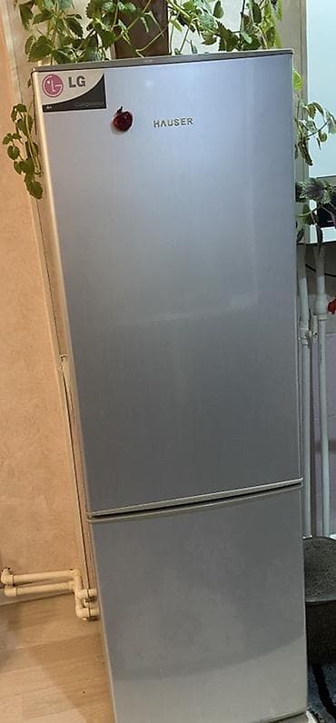 hauser: 2 qapılı Hauser Soyuducu Satılır, rəng - Gümüşü — 1