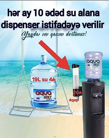 Su: Su Sifarişi 19L💧Şəhər içi evlərə və iş yerlərinə — 2