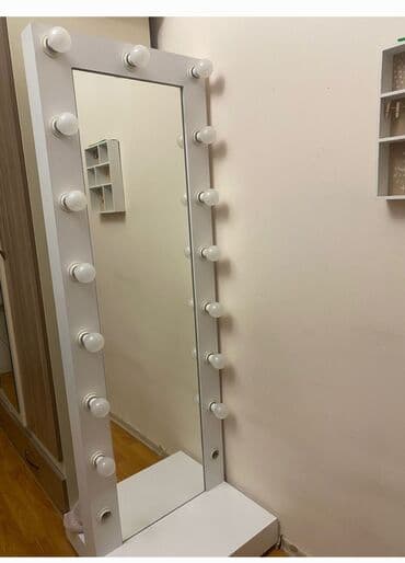 ev əşyaları ikinci el: Işıqlı güzgü satilir uzunluğu 180sm eni 60 sm ünvanın Binəqədi Rayon — 7