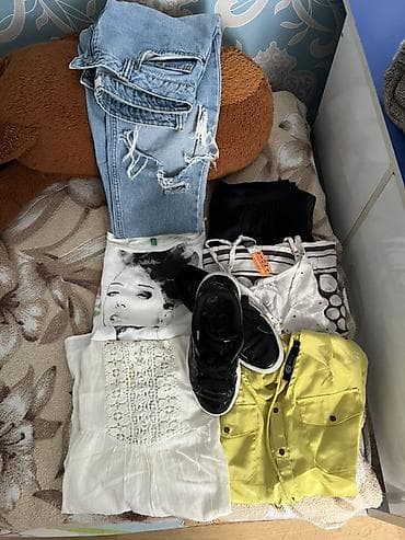 жакет: Qadın geyimlərinin qarışıq dəsti - Bir kağız paket dolusu müxtəlif — 5