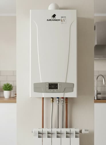 ariston qızdırıcı: GRAND+ divar tipli qaz kombi - Marka/model: GRAND+ - Tip: Divara — 1