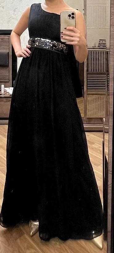 Qadın ziyafət donu, 1 dəfə geyinilib