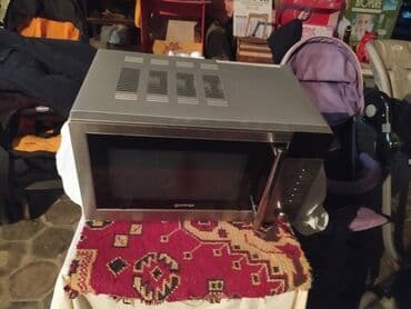 öztürkler soba: Mikrodalğalı soba Gorenje, Ayrıca dayanan, Mikrodalğalar ilə, rəng - Gümüşü — 1