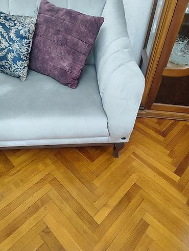 metbext divani: Divan, Açılmayan, Bazasız, Vеlur parça — 4