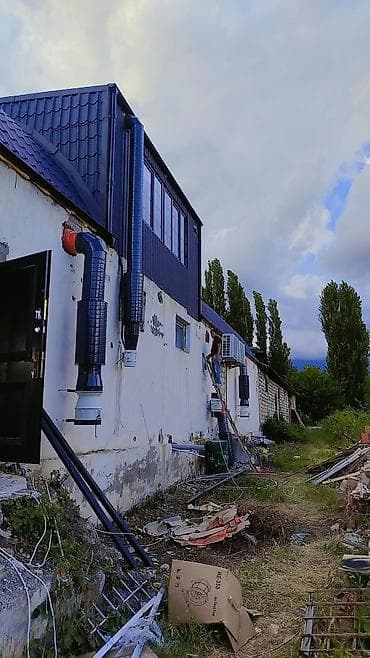 Ev və bağ: Havalandırma borusu, Qofrasız, Paslanmaz polad, 5 mm, Yeni — 1