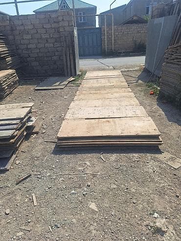Ev və bağ: Tikinti üçün taxta kalıp/vintovkalı faner lövhələr Məhsul: - Beton — 3