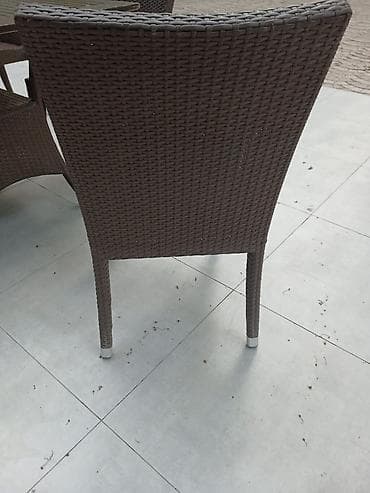 bağ stulu: Açıq hava üçün stol-stul dəsti Oturacaq 50Azn Masa 4 neferlik 80Azn — 3