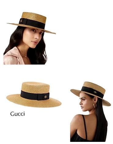 ballı bitkisel macun: Orginal son qiymet Gucci saman şlyapası – klassik “boater” modeli - — 1