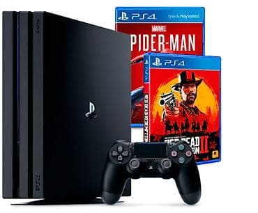 Sony PlayStation 4 Pro (1 TB) +30 OYUN / PROSIVKALI MODEL TEK