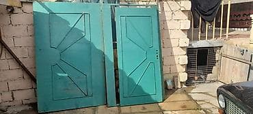Dəmir Həyət darvazası, Qapı ilə, rəng - Yaşıl, Kredit yoxdur lalafo.az -da Dəmir Həyət darvazası, Qapı ilə, rəng - Yaşıl, Kredit yoxdur