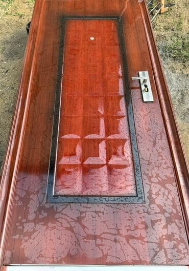 Фурнитура и комплектующие: Tezə Qapı Real alıcıya endirim var -Ölcü: standart giriş qapısı — 1