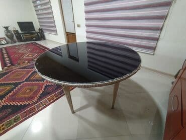 tenis masasi satilir: Mətbəx masası, İşlənmiş, Açılmayan, Şüşə, Yumru masa — 2