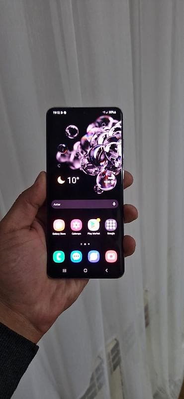 samsung galax tab a8: Samsung Galaxy S20 Ultra, 128 GB, rəng - Boz, Simsiz şarj — 1
