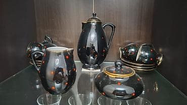 çay servis: Çay dəsti, rəng - Ağ, Farfor — 2
