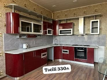 Mətbəx mebeli satılır 330₼. Üzərində moyka veriliir. Ölçü 3/2. Ünvan