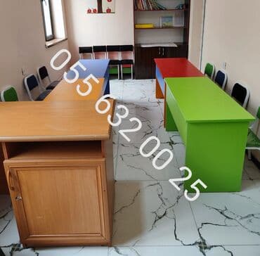 bağça üçün: Yeni, Kvadrat masa, Açılmayan, Stullar ilə, Dəri — 18