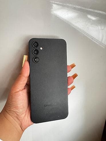 Samsung Galaxy A14 5G, 64 ГБ, цвет - Черный, Отпечаток пальца, Гарантия, Две SIM карты — 1