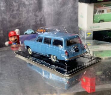 metbex tavan modelleri: Коллекционная модель VOLGA GAZ-22 blue 1962 DeAgostini Scale 1:43 — 12