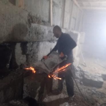 pilastik qapi: Beton kəsmə xidməti Peşəkar avadanlıqla beton, dəmir-beton və daş — 8