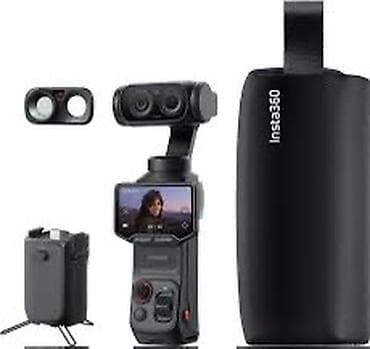 Insta360 Pocket Gimbal Kamera Seti - Kompakt cib formatlı