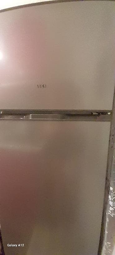 kohnə soyducu: VESL iki qapılı soyuducu - Rəng: gümüşü/metalik - Yuxarıda ayrıca — 1