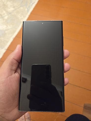 telefon kabro: Samsung Galaxy S24 Ultra, rəng - Qara, Barmaq izi — 1