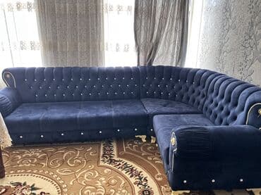 sultan toyuğu: Künc divan, Yeni, Açılmayan, Bazasız, Vеlur parça, Çatdırılma yoxdur — 3