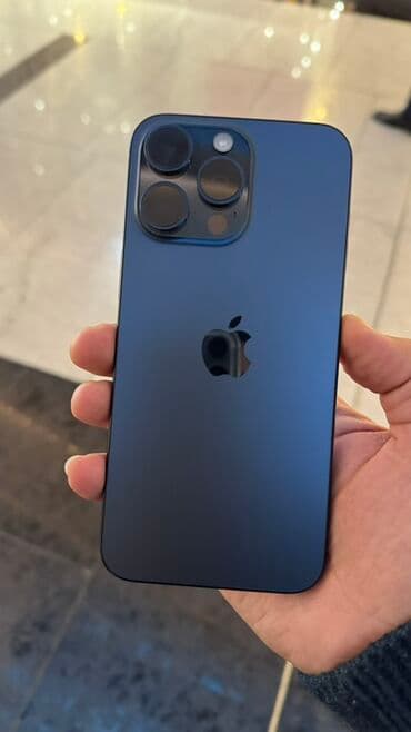 iphone 12 pro max vietnam malı: IPhone 15 Pro Max, 256 GB, Blue Titanium, Face ID — 1