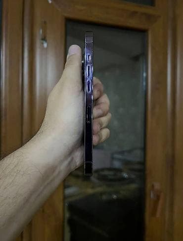 irşad iphone 12 pro: IPhone 14 Pro Max, 128 GB, Deep Purple, Zəmanət, Simsiz şarj, Face ID — 3