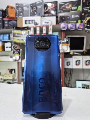 телефоны флай тс 112: Poco X3 NFC, 64 GB, rəng - Mavi — 1