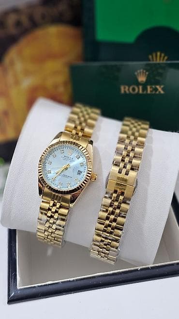 Yeni, Qol saatı, Rolex, rəng - Yaşıl — 3