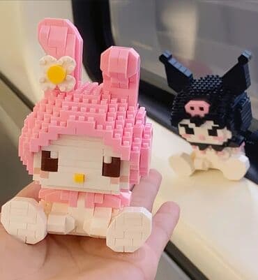 hello kitty: Kuromi leqoları😍 Kuromi Hello&Kitty və Melody 🤩 6 Azn❌️5 azn — 3