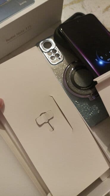 telefon ucun tutacaq: Redmi Note 11S, 64 GB, rəng - Göy, Sensor, Barmaq izi, İki sim kartlı — 4