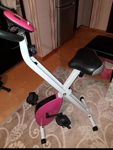 aurus velosiped: Evdə istifadə üçün nəzərdə tutulmuş, qatlanan dizaynlı stasionar — 1