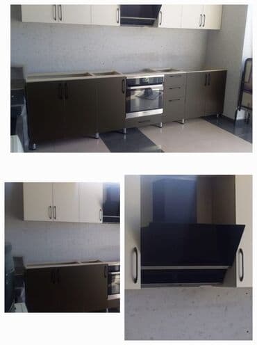 metbex mebili ikinci el: 🌞Metbex mebeli ✅Satilir 400 azn ✅Olcusu 3m.di ✅Materiali Akrildi — 1