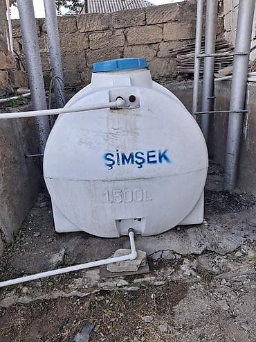 kafel satisi: Bak, Plastik, 1500 l l, Yeni, Ödənişli çatdırılma — 2