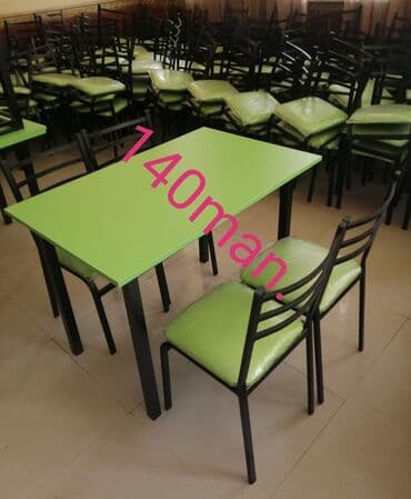 cay evi ucun dican stolar isdenmis: Stol stul desti masa və oturacaqlar dəstləri sexden birbaşa satişı var — 9