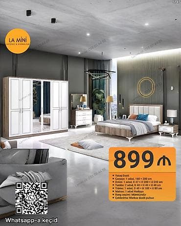 setqa qapi: Yataq dəsti – LA MINI (Laconic & Minimalism) Komplektin tərkibi — 1