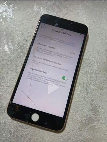 купить аккумулятор в баку: IPhone 8 Plus, Qızılı, Qırıq — 2