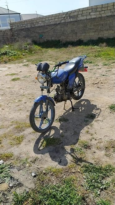 mopedlerin kreditle satisi: Moped/motosiklet – mavi rəngdə, şəhər və qəsəbədaxili sürüşlər üçün — 6