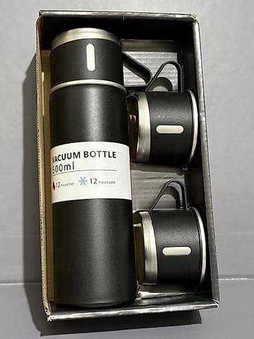 termos: Rəng - Qara, Termos, Paslanmayan polad, 0,5 bucket volume l — 2