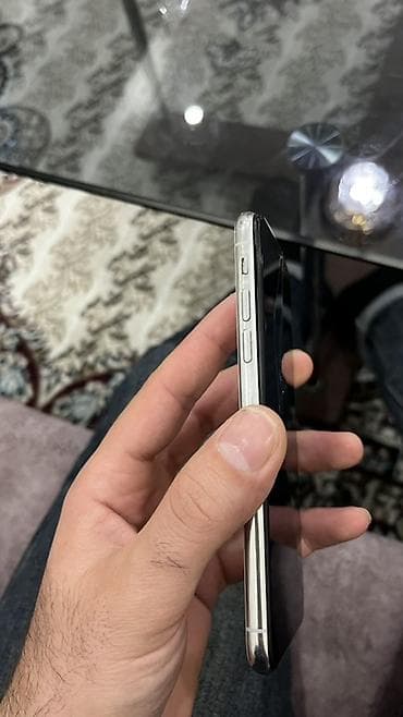iphone x ikinci əl: IPhone X, 64 GB, Gümüşü, Qırıq — 7