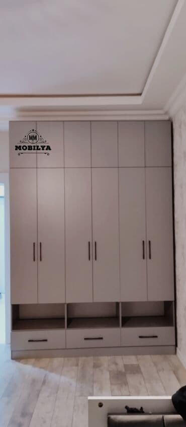 usaq otagi ucun dolab: Yeni, Açılan, Düz dolab, Qarderob, paltar dolabı, Azərbaycan — 3