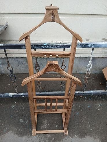 Digər biznes avadanlığı: Taxta geyim valetləri (stand) - Material: təbii ağac (yüngül və — 7