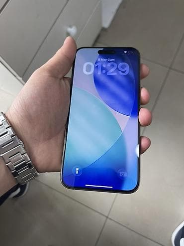iphone xs pro max: IPhone 15 Pro Max, 256 GB, Gümüşü, Face ID — 3
