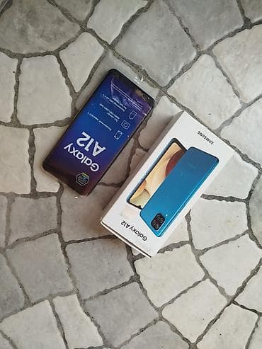 Samsung Galaxy A12, 64 GB, rəng - Mavi, İki sim kartlı