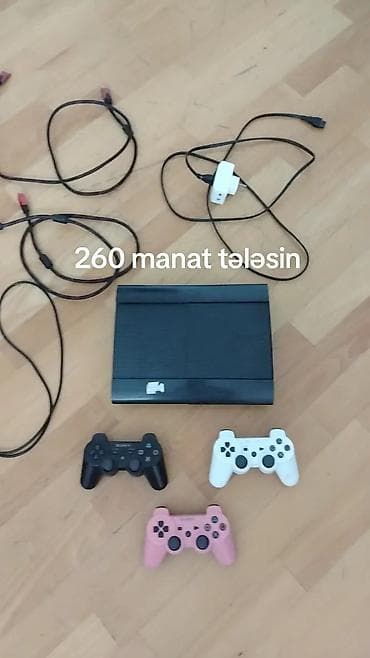 Sony PlayStation 3 (Super Slim) oyun konsolu dəsti ✅ Plombu üzərində